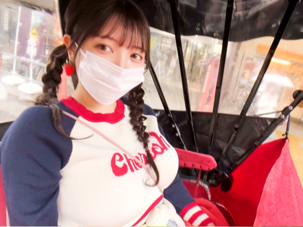 【爆乳美少女の浅草冒険】『ダメ…感じちゃう…』Hカップのデカ乳娘がノーブラで街歩き！ホテルで敏感なトコロを責められ、ビクビク感じちゃう♥︎巨乳美少女の恥じらいセックスに興奮必至！