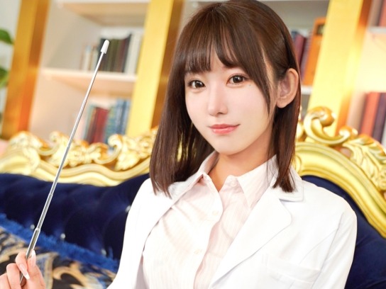 【禁断の保健室】『先生、そんなこと教えてないよ…』パイパン美熟女教師が実践性教育！バックで激しく突かれて、理性を失うほど感じちゃう！♡