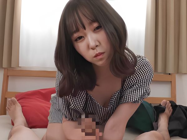 【主観エッチ】スレンダー美女とラブラブSEX！騎乗位でおマンコ全開、白い飛沫を顔に浴びせられちゃう♡激しく腰を振る姿に興奮MAX！顔射フィニッシュで大満足！！