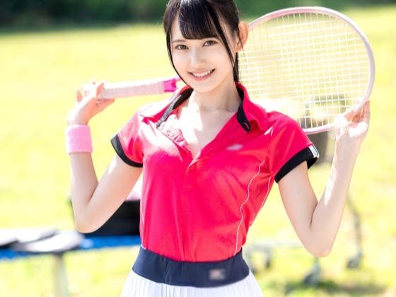 【テニス女子の野外乱れ】『あっ…ダメ…ここじゃ…』めちゃカワテニス女子が野外で着衣のままエッチな挑戦！汗と愛液で濡れる姿がエロすぎる！♡