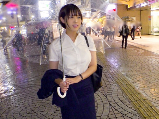 【爆乳OLの誘惑】『おっぱい好きでしょ？』ナンパした巨乳OLと濃厚セックス！エロすぎるボディと敏感おマンコを激しく突きまくって感じさせちゃう！♡