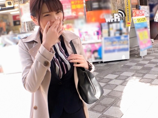 【美脚OLの淫乱覚醒】『あぁん、ダメぇ…』仕事帰りのキャリアウーマン風お姉さんがチンポでガクブル絶頂！ピストンでトロけるおマンコに特濃ザーメン顔射でイキまくり！♡