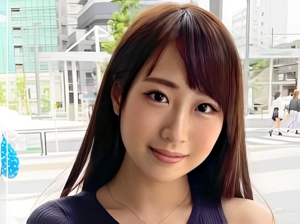 【Gカップ素人娘の敏感ボディ】『ダメ…感じちゃう…』服の上からでもわかる爆乳をふにふにされ、立ちバックで着衣ハメ！感じすぎて全裸になると、さらにエスカレート！巨乳美少女の恥じらう姿がたまらない！♡