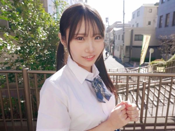【主観】「もう我慢できない…♥」小悪魔系パイパン巨乳JKが制服姿で誘惑！猛烈ピストンで連続絶頂させまくる、彼女とのラブラブ中出しセックス！！♡