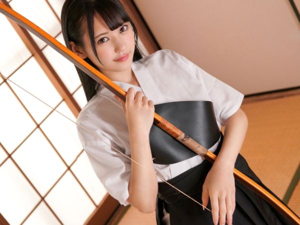 【部活後の秘密】先輩と部室で禁断のエッチ！貧乳スレンダーな弓道美少女が畳を濡らすほど感じちゃう♡潮まみれで乱れまくる姿がエロすぎる！